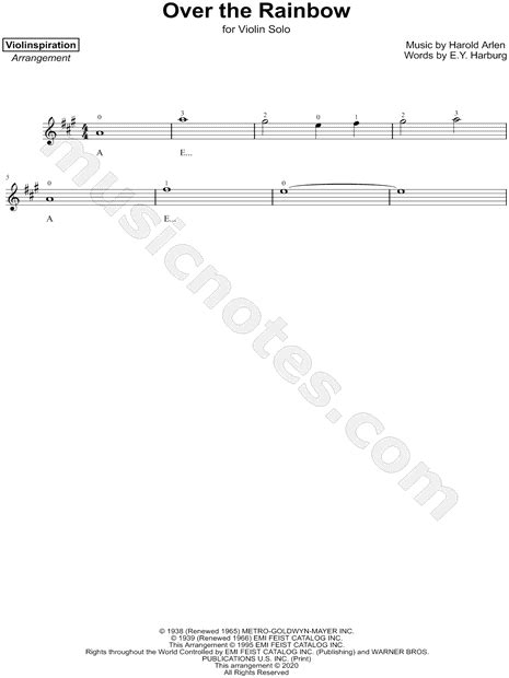 violinspiration sheet music